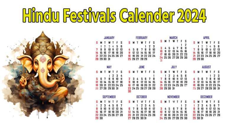 Hindu festival calendar 2024