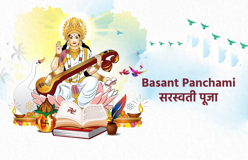 Basant Panchami Drawing for Kids: Learn the Date, Celebration Ways, and  Importance of Vasant Panchami!